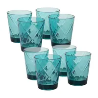 Certified International 8-pc. Acrylic DOF Tumbler Glass