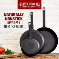 Merten & Storck 8" Carbon Steel Frying Pan