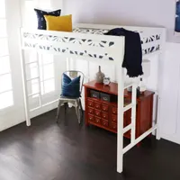 Premium Deluxe Metal Loft Bed