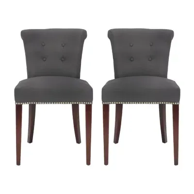 Arion Dining Collection 2-pc. Upholstered Tufted Side Chair