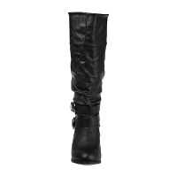 Journee Collection Womens Late Riding Boots