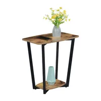 Convenience Concepts Graystone Accent Furniture Storage End Table