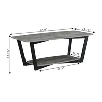 Convenience Concepts Graystone Accent Furniture Coffee Table