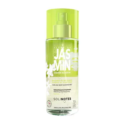 Solinotes Jasmine Blossom Scented Body + Hair Mist, 8.45 Oz