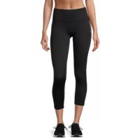 Sports Illustrated Womens Mid Rise Seamless Moisture Wicking 7/8 Ankle Leggings