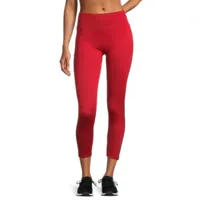 Sports Illustrated Seamless Womens Moisture Wicking 7/8 Ankle Leggings