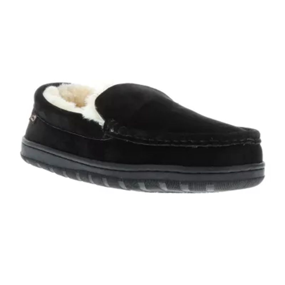 Deer Stags Alma Mens Clog Slippers Wide Width, Color: Black - JCPenney