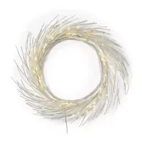 Indoor Pre-Lit Christmas Wreath - Number Of Lights - 60