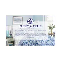 Poppy & Fritz Cotton Percale Sheet Set