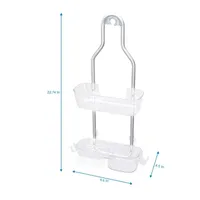 Home Expressions 2 Tier Shower Caddy