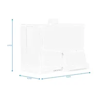 Home Expressions 2-Compartment Storage Bin