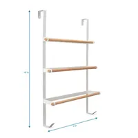 Home Expressions 3- Tier Over The Door Towel Rack