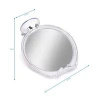 Home Expressions Fog Free Shower Mirror with Hooks