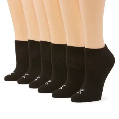 Xersion 6 Pair No Show Socks Womens