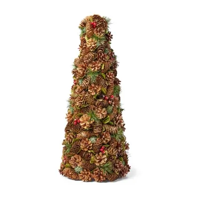 2 1/2 Foot Pine Glitter-Tipped Christmas Tree