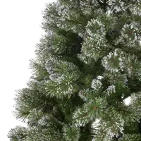 7 1/2 Foot Pine Pre-Lit Christmas Tree - Green