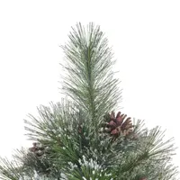 7 Foot Pre-Decorated Pine Christmas Tree