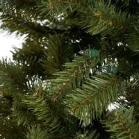 7 Foot Pre-Lit Fir Christmas Tree