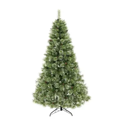 7 1/2 Foot Pine Pre-Lit Christmas Tree