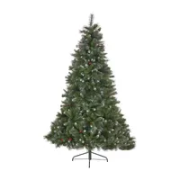 9 Foot Spruce Pre-Decorated Christmas Tree - Green