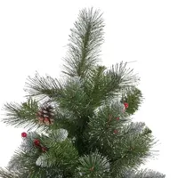 9 Foot Spruce Pre-Decorated Christmas Tree - Green