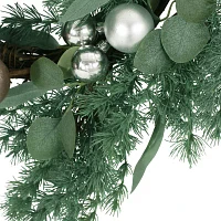 Indoor Christmas Wreath - Light Green