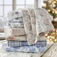 Laura Ashley Fur Like Duvet Cover Set