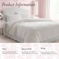 Laura Ashley Fur Like Duvet Cover Set