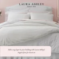 Laura Ashley Fur Like Duvet Cover Set