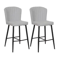 Jasper Counter Height Upholstered Bar Stool