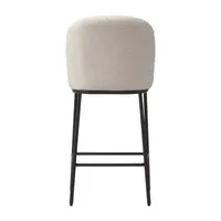 Boucle 2-pc. Counter Height Upholstered Bar Stool