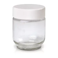 Euro-Cuisine® Set of 8 Glass Jars + Lids GY1920