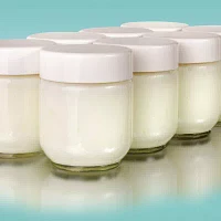 Euro-Cuisine® Set of 8 Glass Jars + Lids GY1920