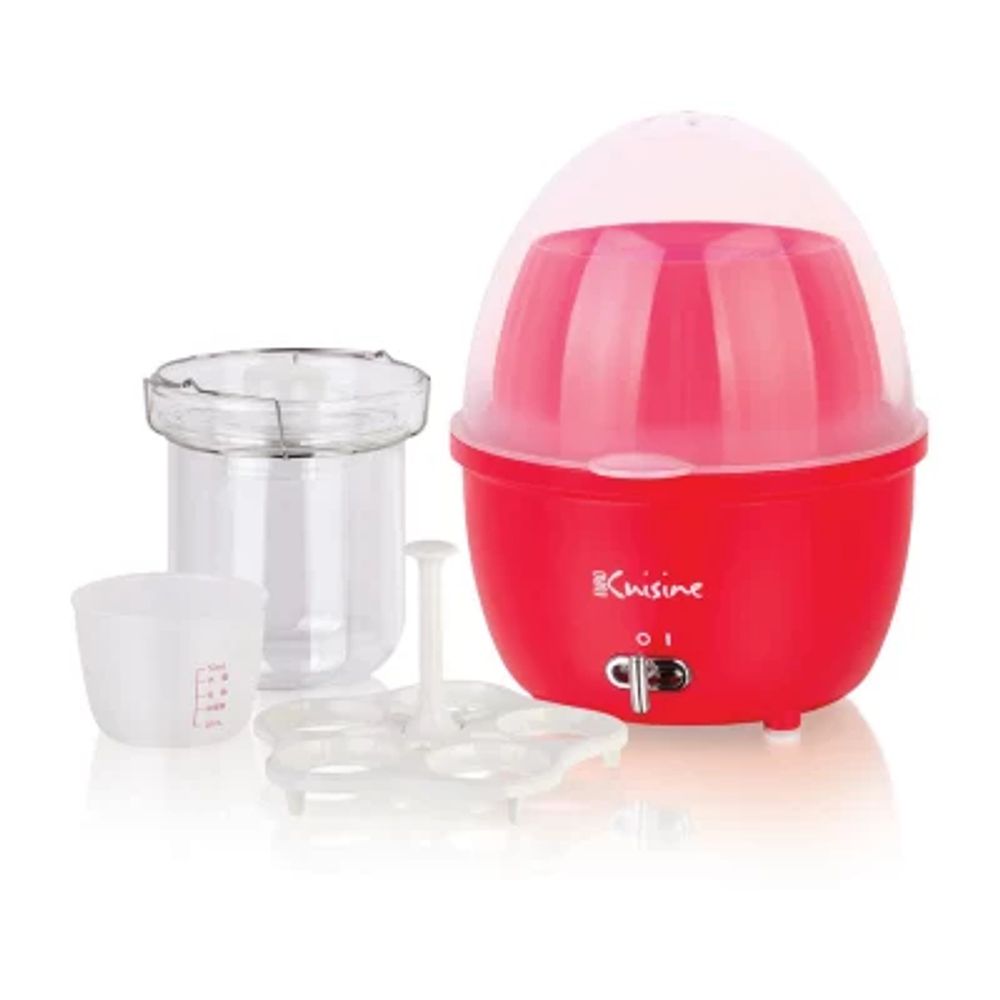 Electric Food Steamer and Egg Cooker with Auto Shut Off Feature