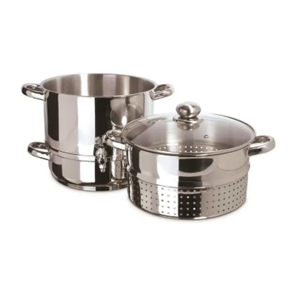 Euro Cuisine Stainless Steel Stove Top Steam Juicer