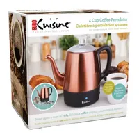 Euro Cuisine Electric Percolator 4 cup