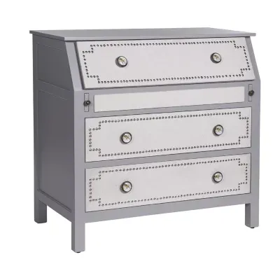 StyleCraft Dann Foley Gray & Cream Convertible Chest