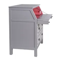 StyleCraft Dann Foley Gray & Cream Convertible Chest