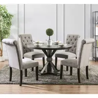 Nimitz  5-pc. Round Dining Set