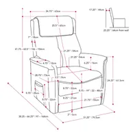 Ashley Lift Pad-Arm Recliner