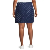 St. John's Bay Womens Mid Rise Skort-Plus