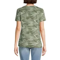 a.n.a Womens V Neck Short Sleeve T-Shirt