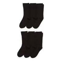 Mixit 6 Pair Crew Socks Womens