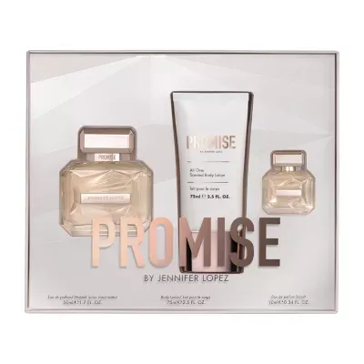 JENNIFER LOPEZ Promise 1.7 Oz Eau De Parfum 3-Pc Gift Set ($67 Value)