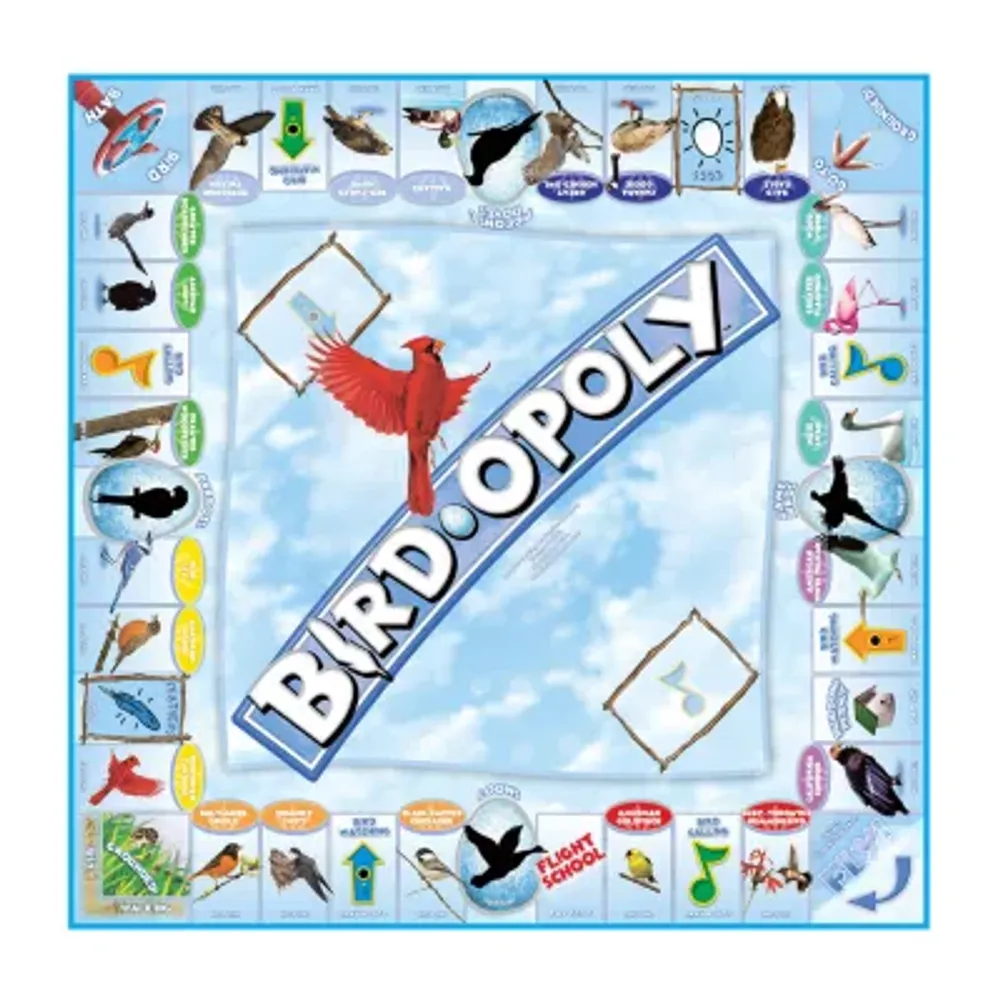 Late For The Sky Bird-Opoly Board Game