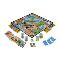 Masterpieces Puzzles Caterpillar - Builder Opoly Junior Board Game