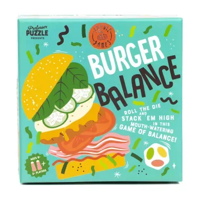 Professor Puzzle Burger Balance Board Game