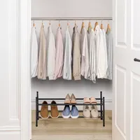 Home Expressions 2-Shelf Stackable Shoe Rack