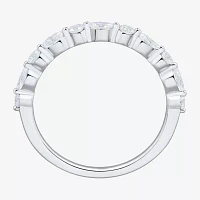 (H-I / Si1-Si2) Womens 1/2 CT. T.W. Lab Grown White Diamond 10K Gold Wedding Band