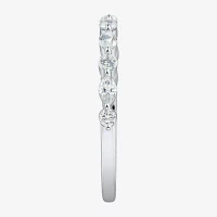 (H-I / Si1-Si2) Womens 1/2 CT. T.W. Lab Grown White Diamond 10K Gold Wedding Band